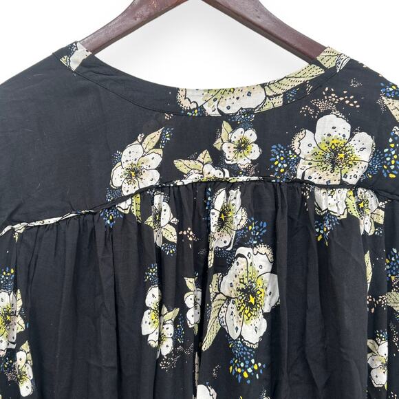 Free People Tuscan Dreams Floral Printed Romper Size Medium - Picture 8 of 9